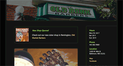 Desktop Screenshot of oldbankbarbers.com